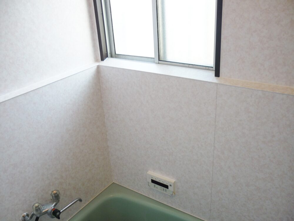 京都の浴室工事（壁パネル工事）施工後